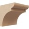 Ekena Millwork 5"W x 5"D x 5"H Wide Yorktown Rough Cedar Woodgrain TimberThane Corbel, Primed Tan CORUR05X05X05YORRCPR - alternate 1